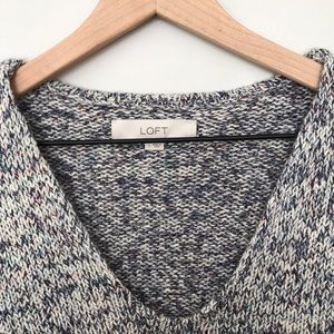 LOFT - Marble Knit Sweater (L)